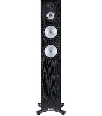 Amazon.com: Monitor Audio Silver 500 New 7G in Black Oak (Each
